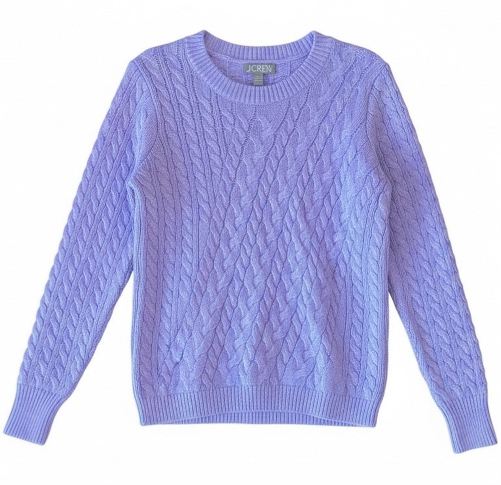 J Crew Cable Knit Sweater